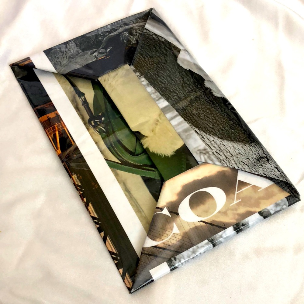 Handmade Magazine Clutch Wallet Envelope Purse 10”